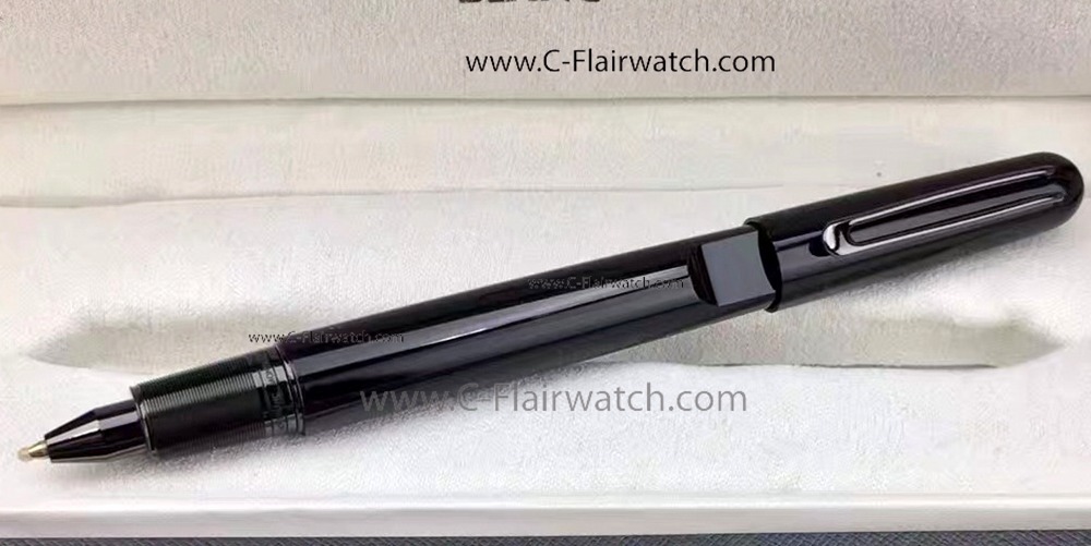 Copy Montblanc M Rollerball Pen:All Black